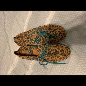Ariat cheetah print shoes